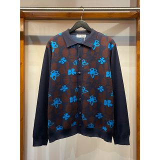 TTT_MSW Flower Camo Knit Polo ティー　XL