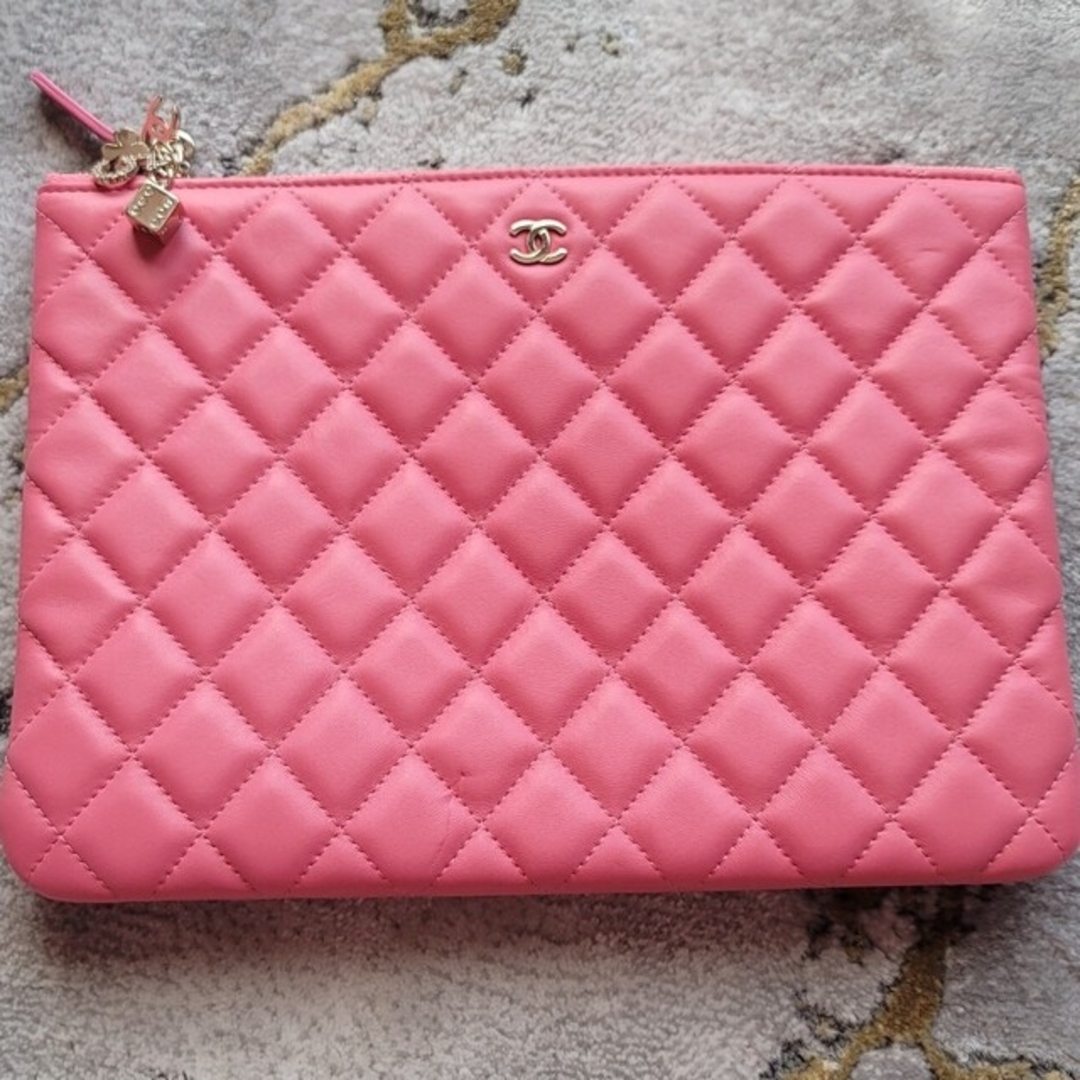 即納&大特価】 CHANEL - シャネルクラッチバッグ未使用 ショルダー