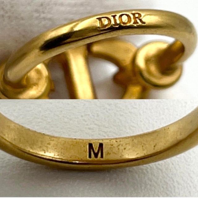 Christian Dior(クリスチャンディオール)の【約13号】ディオール　DIOR 　レディース　指輪　リング　CD　NAVY レディースのアクセサリー(リング(指輪))の商品写真