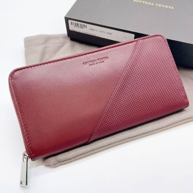 新品未使用】BOTTEGA VENETA 長財布 レザー ラウンドジップ tic-guinee.net