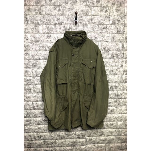 70s US.ARMY 米軍実物 ALPHA M-65 フィールドジャケット-