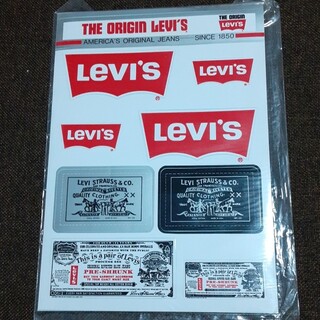 リーバイス(Levi's)のリーバイスLevi's　シール、ステッカー、非売品30年位前の新品未開封未使用(その他)