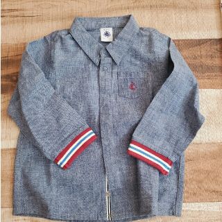 プチバトー(PETIT BATEAU)のプチバトーシャツ(シャツ/カットソー)