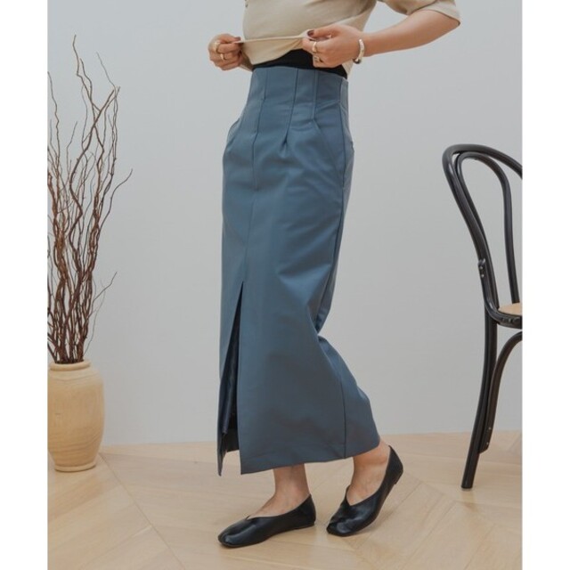 フェイクレザーナロースカートの通販 by イチゴ shop|ラクマ