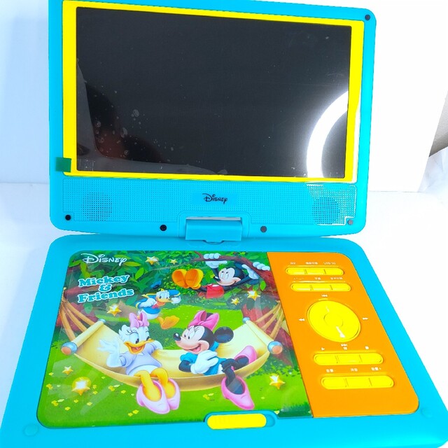 定番入荷 ミッキー&フレンズ 9インチ ポータブルDVDプレイヤー 極美品
