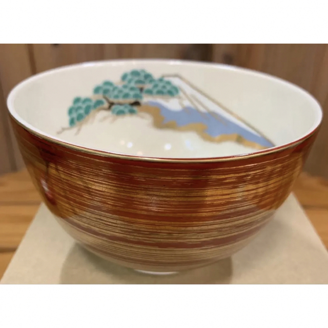 抹茶茶碗 富士山 茶道 茶道具 陶器 | フリマアプリ ラクマ