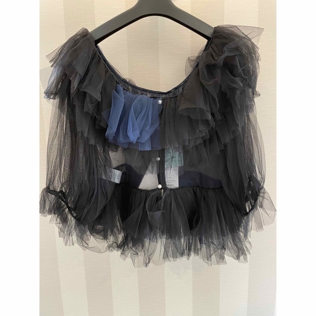 VIVIANO / ヴィヴィアーノ】Gathered Neck Tulle | tucanosimports.com.br