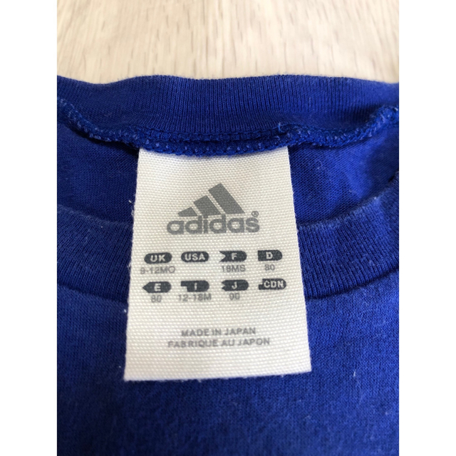 adidas(アディダス)の【日本代表】adidas アディダス 90cm 夏物 半袖 tシャツ キッズ/ベビー/マタニティのキッズ服男の子用(90cm~)(Tシャツ/カットソー)の商品写真