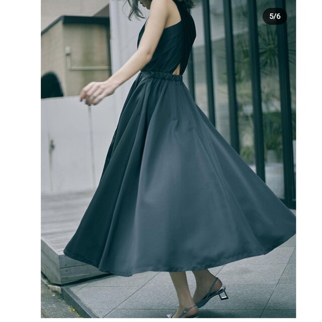 【美品】Ameri VINTAGE　LADY TUCK FLARE DRESS 4