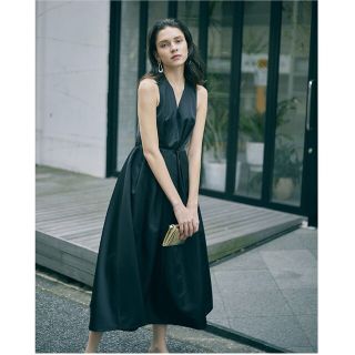 アメリヴィンテージ(Ameri VINTAGE)の【美品】Ameri VINTAGE　LADY TUCK FLARE DRESS(ロングワンピース/マキシワンピース)