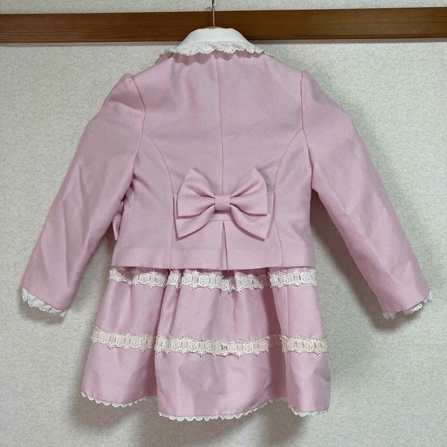 入学式 卒園式 セレモニー ワンピース キッズ/ベビー/マタニティのキッズ服女の子用(90cm~)(ドレス/フォーマル)の商品写真