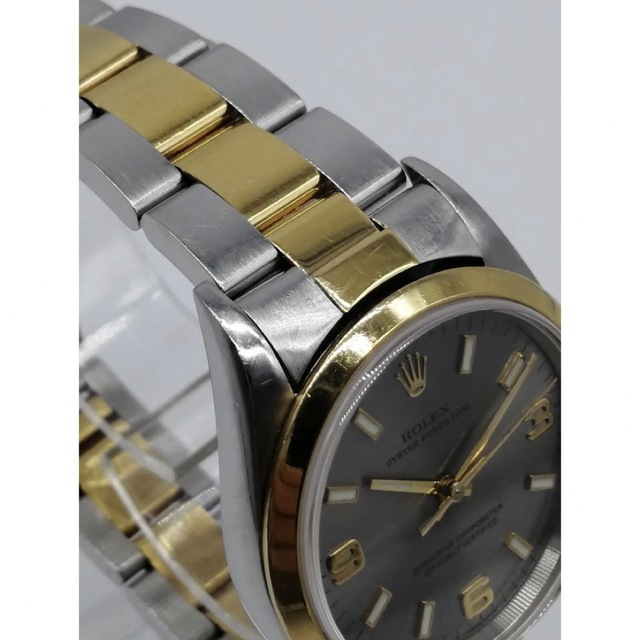 ROLEX 14203 オイスターパーペチュアル K番 コンビ K18YG/SS