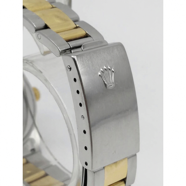 ROLEX(ロレックス)のROLEX 14203 オイスターパーペチュアル K番 コンビ K18YG/SS メンズの時計(腕時計(アナログ))の商品写真