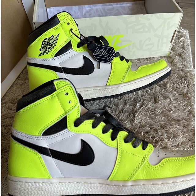 Jordan Brand（NIKE）(ジョーダン)のNIKE★AIR JORDAN 1 HIGH Retro OG Yellow メンズの靴/シューズ(スニーカー)の商品写真