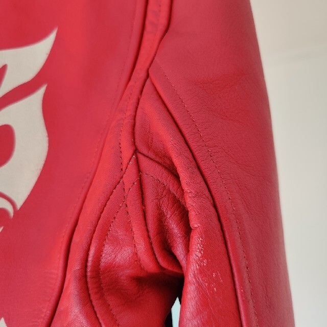 Lewis Leathers(ルイスレザー)のルイスレザー ポールスミス レッドイヤー　レザージャケット　バイク メンズのジャケット/アウター(ライダースジャケット)の商品写真