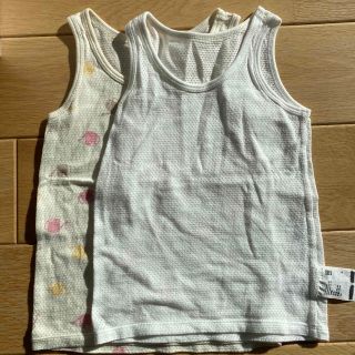 ユニクロ(UNIQLO)のユニクロ　メッシュ肌着2枚セット　90cm(その他)