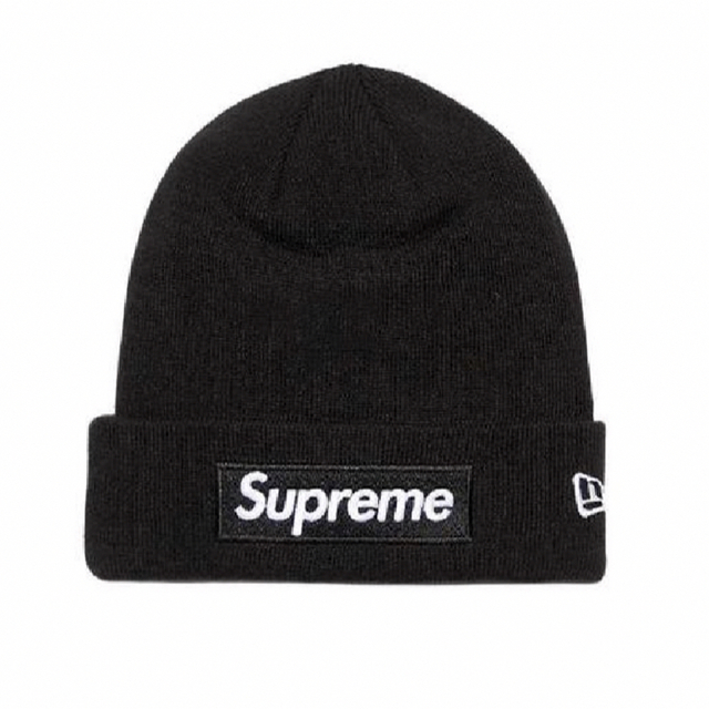 Supreme(シュプリーム)のSupreme New Era® Box Logo Beanie "Black" メンズの帽子(ニット帽/ビーニー)の商品写真