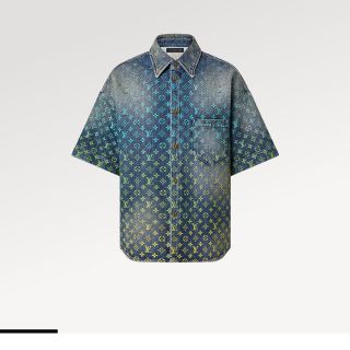 LOUIS VUITTON - ルイヴィトン モノグラム デニムシャツ Sの通販 by