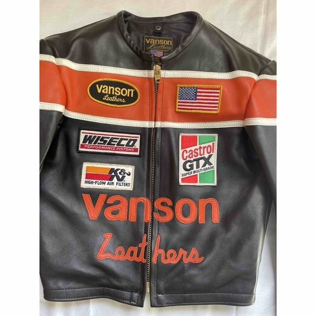 良好VANSON バンソン シングルライダース フラッグ 38 | www