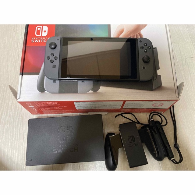 Nintendo Switch JOY-CON グレー 本体  HAC-S-KA