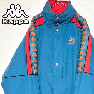 90s カッパ kappa ビッグシルエット 中綿 ジャケット ブラック