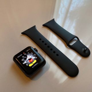 アップルウォッチ(Apple Watch)のApple Watch 3   38mm アルミニウム(腕時計(デジタル))