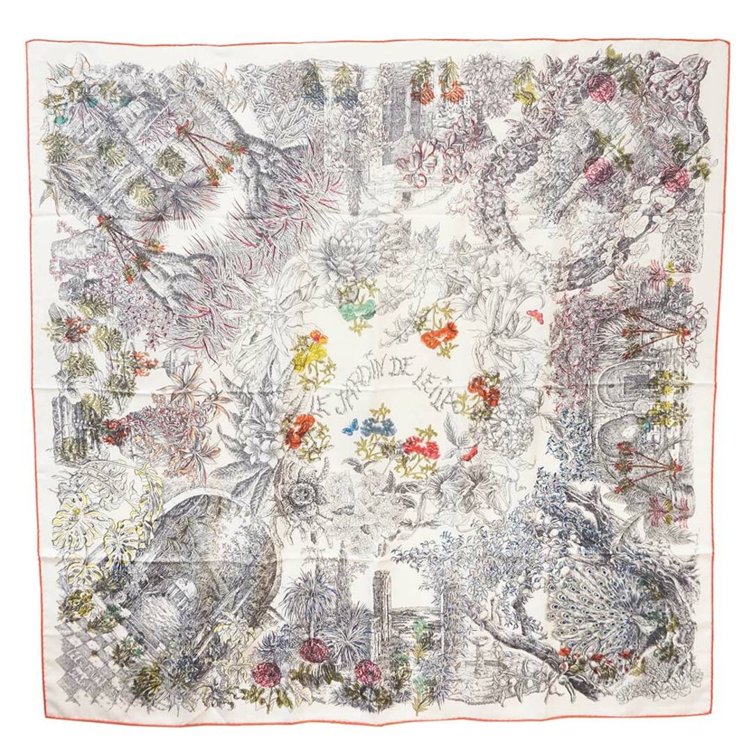 Hermes - エルメス カレジェアン 140 Le Jardin de Leila レイラの庭
