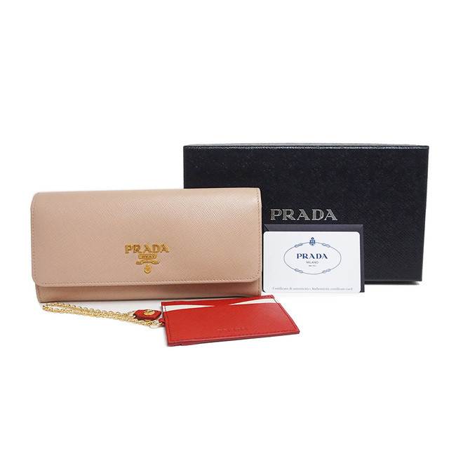 PRADA サフィアーノ 長財布 パスケース未使用