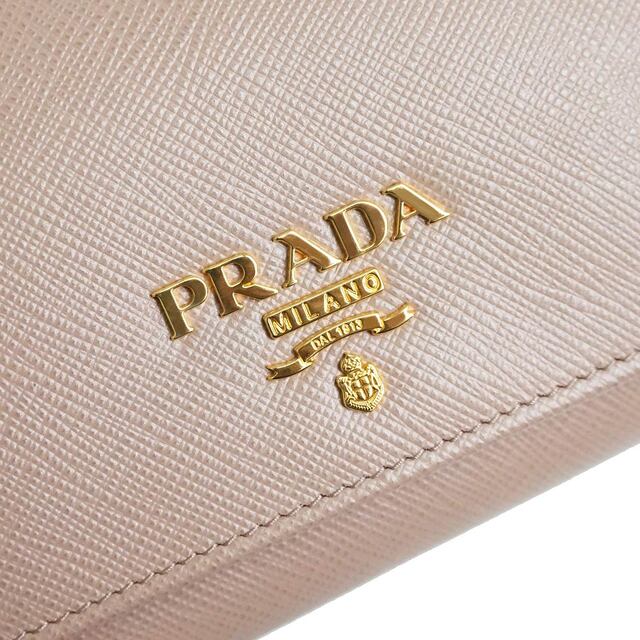 PRADA - プラダ サフィアーノ マルチカラー 二つ折り長財布 パスケース
