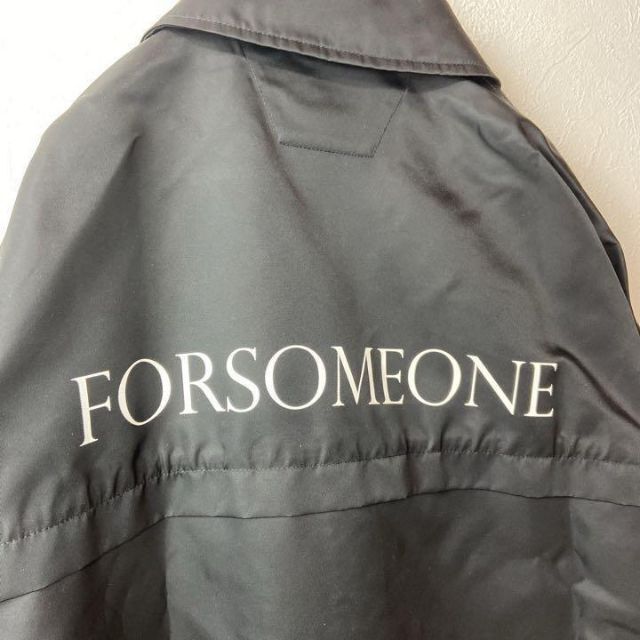 FORSOMEONE Nylon Cortブラック背面ロゴサイズ48黒 | www.innoveering.net