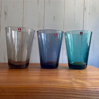 イッタラ(iittala)のイッタラ　カルティオ　3点(グラス/カップ)