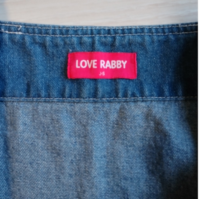 LOVE RABBY　ジャンパースカート　150 キッズ/ベビー/マタニティのキッズ服女の子用(90cm~)(スカート)の商品写真