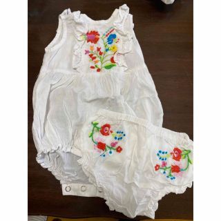 KIDSAGOGO 6m  ロンパース75〜80サイズ(ロンパース)