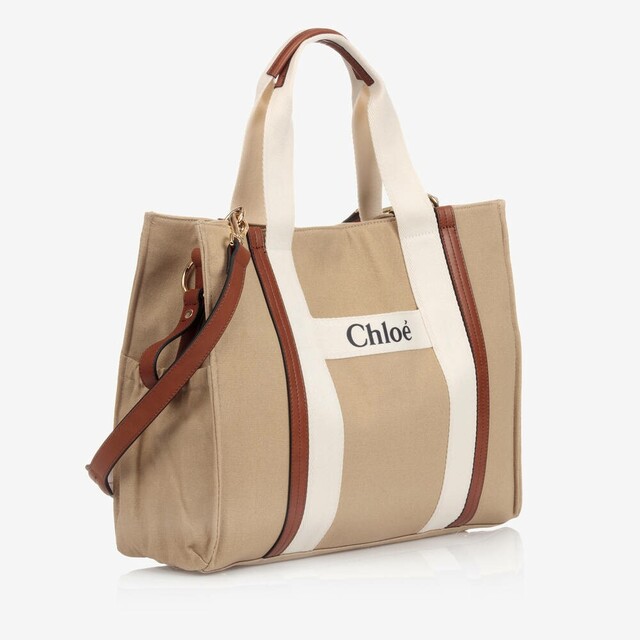 23SS⭐Chloe クロエ 2wayマザーズバック/トートバッグ ポーチ付