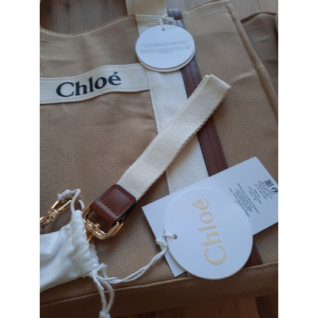 23SS⭐Chloe クロエ 2wayマザーズバック/トートバッグ ポーチ付