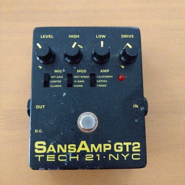 TECH21 SANSAMP GT2 楽器のギター(エフェクター)の商品写真