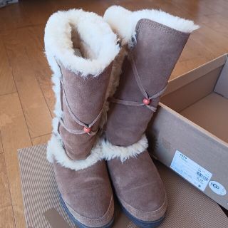 アグ(UGG)のUGGロングブーツ24センチ(ブーツ)