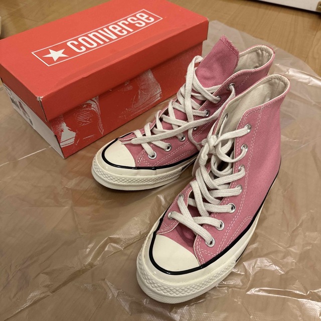 US コンバース　converse ピンク　レア　未使用新品　箱付き