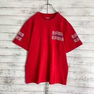 7078 【入手困難】シュプリーム☆ビッグロゴ定番カラー即完売モデルtシャツ美品