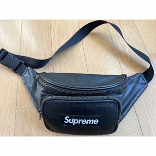シュプリーム(Supreme)のSupreme leather waist bag(ボディーバッグ)