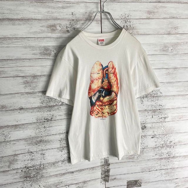 7083 【入手困難】シュプリーム☆ビッグロゴ定番カラー即完売モデルtシャツ