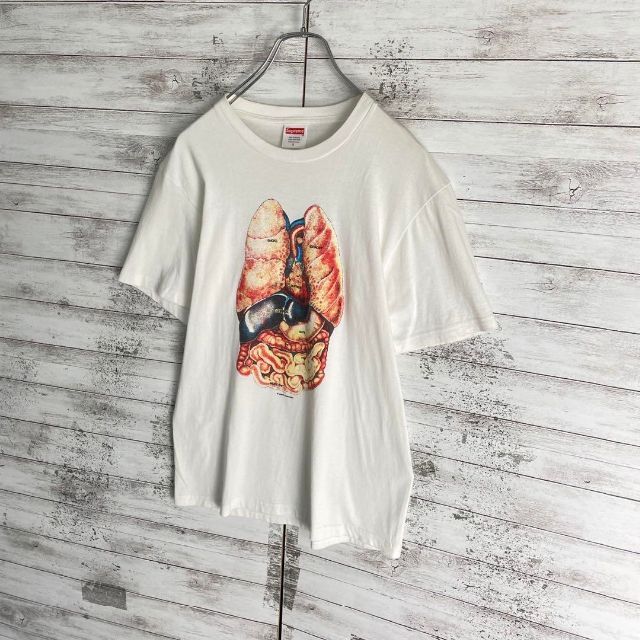 7083 【入手困難】シュプリーム☆ビッグロゴ定番カラー即完売モデルtシャツ