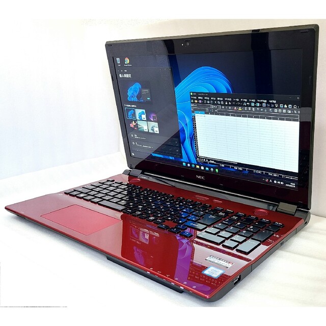 高スペックNEC LL750/高速i7/新品SSD/Office/ノートパソコン