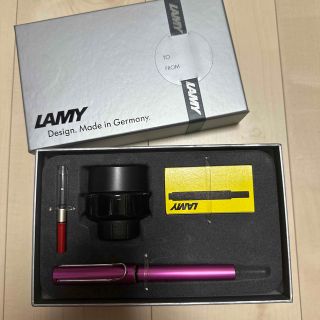 ラミー(LAMY)の【新品】LAMY 万年筆セット ホテルロゴ入り(ペン/マーカー)