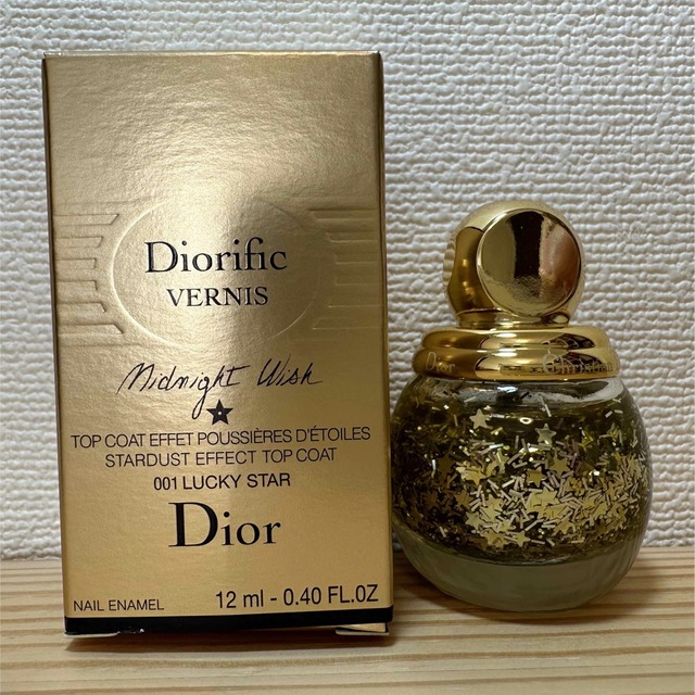Dior(ディオール)のDiorific ディオリフィック　トップコート001 ラッキースター コスメ/美容のネイル(マニキュア)の商品写真