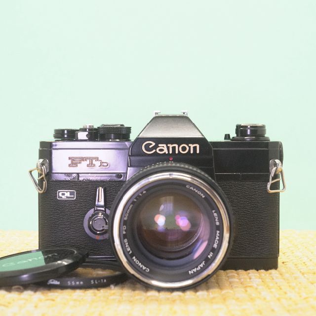 完動品◎CANON FTb-N 50mm F1.4 ブラック フィルムカメラ16