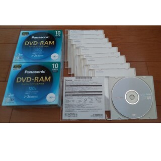 パナソニック(Panasonic)のPanasonic 録画用DVD-RAM LM-AF120LJ 30枚(その他)