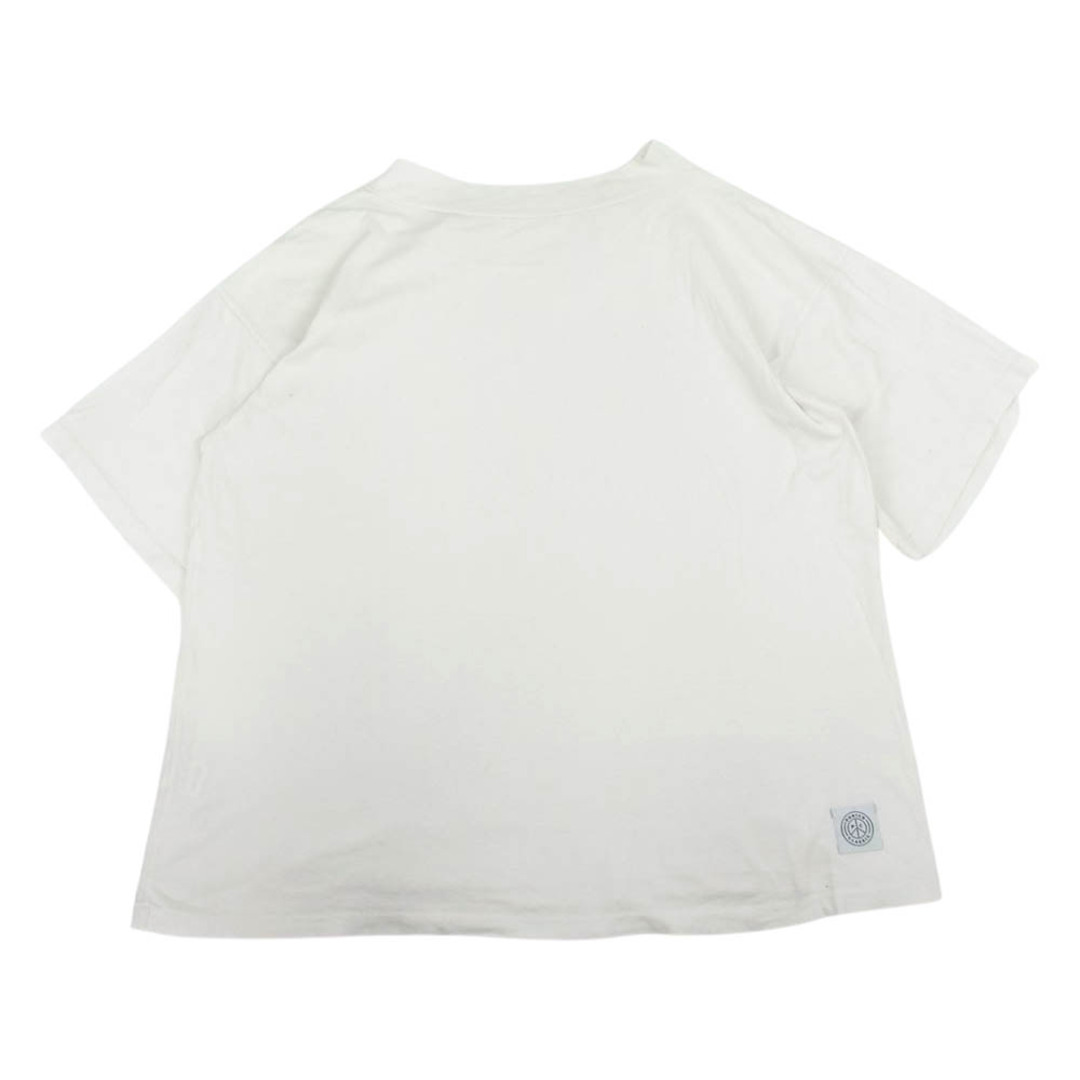 PORTER CLASSIC ポータークラシック HIGH NECK T-SHIRT オーバーサイズ ハイネック Tシャツ ホワイト系 3 1