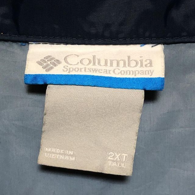 Columbia(コロンビア)のビッグサイズ2XL★コロンビア 刺繍ロゴ 切替オムニシールド ナイロンジャケット メンズのジャケット/アウター(ナイロンジャケット)の商品写真