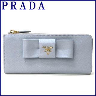 プラダ(PRADA)のPRADA♡ブルー財布(財布)